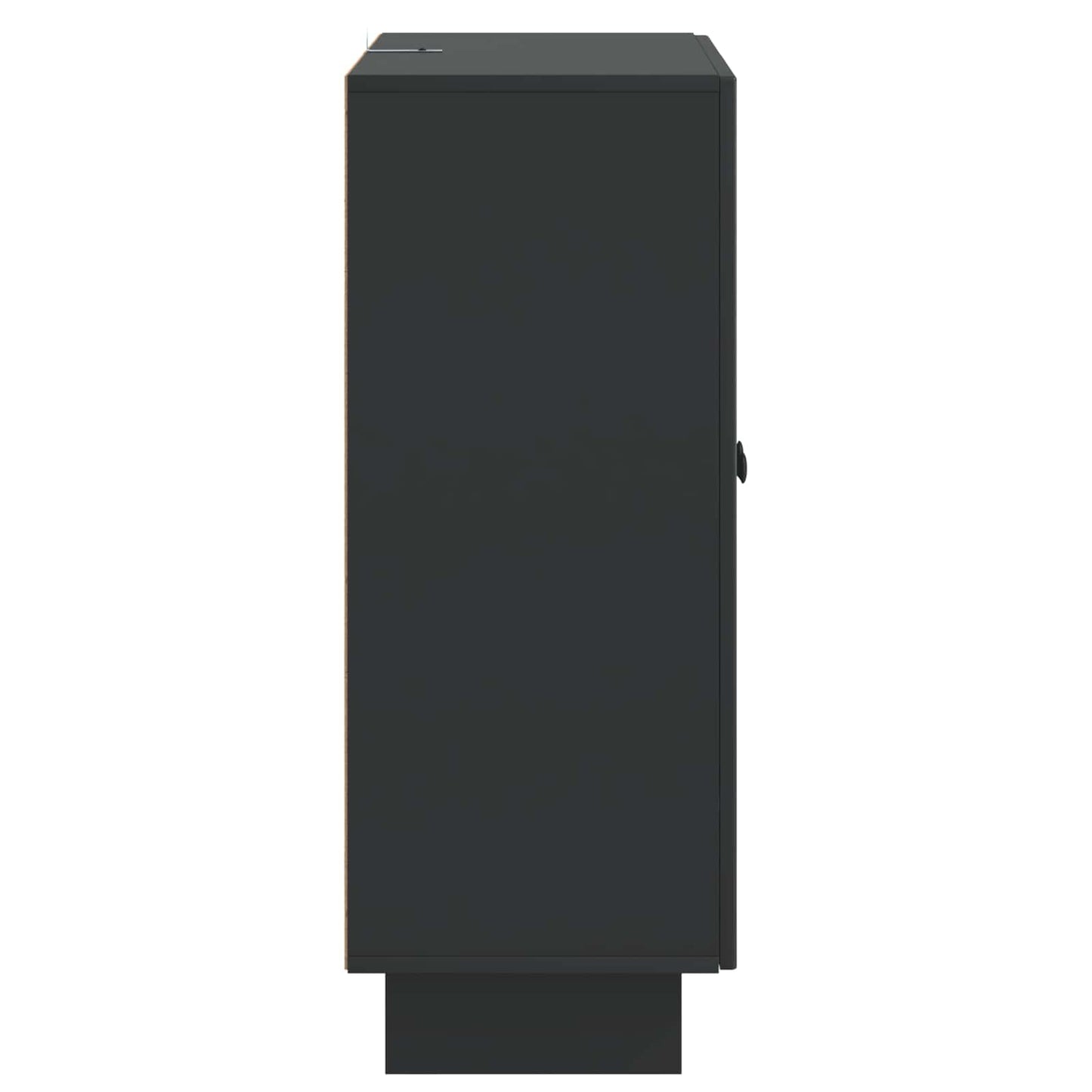 Serviesskap Svart 66 x 34,5 x 90 cm Konstruert tre