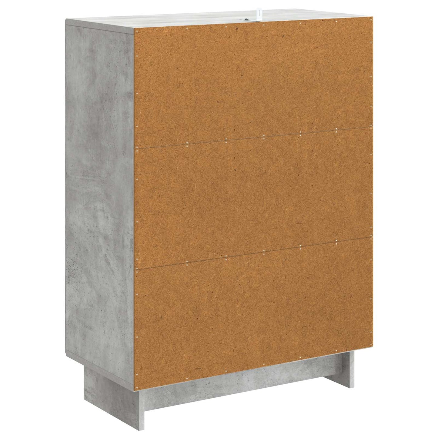 Serviesskap Betonggrå 66 x 34,5 x 90 cm Konstruert tre