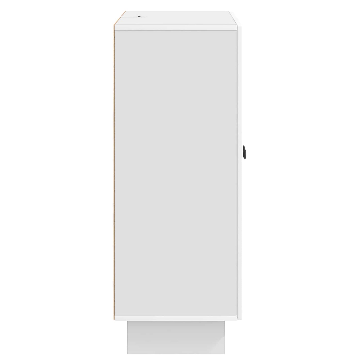 Serviesskap Høgglans hvit 66 x 34,5 x 90 cm Konstruert tre