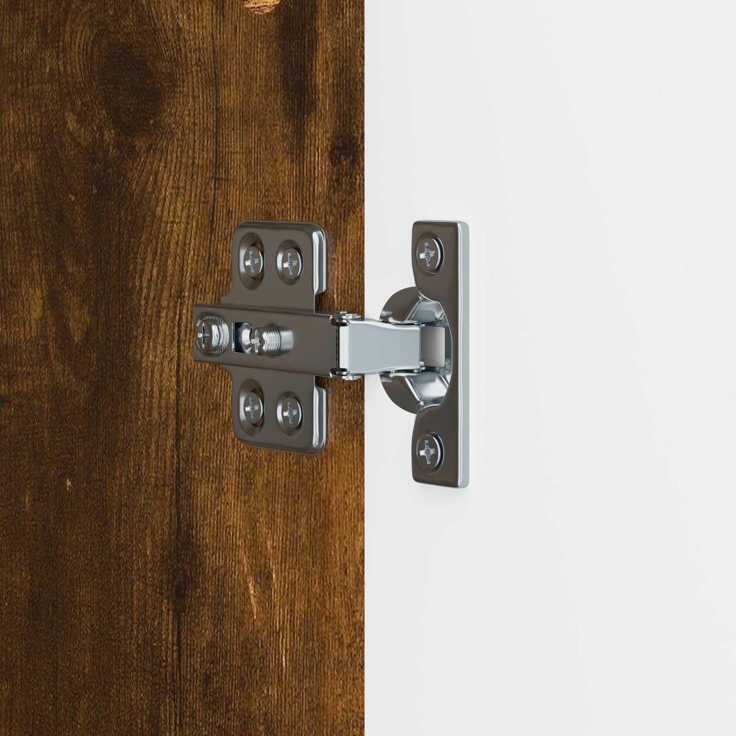 Serviesskap Røkt Eik 66 x 34,5 x 90 cm Konstruert tre