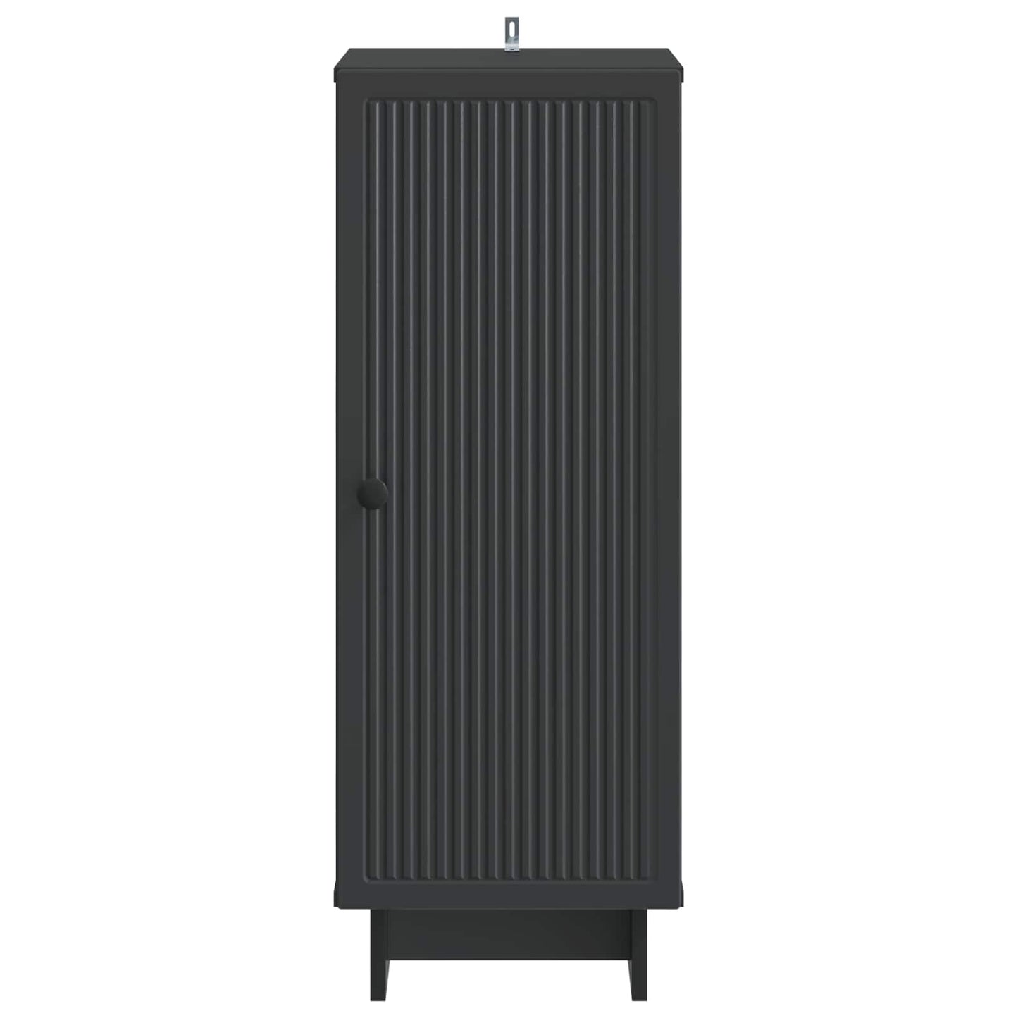 Serviesskap Svart 33 x 34,5 x 90 cm Konstruert tre
