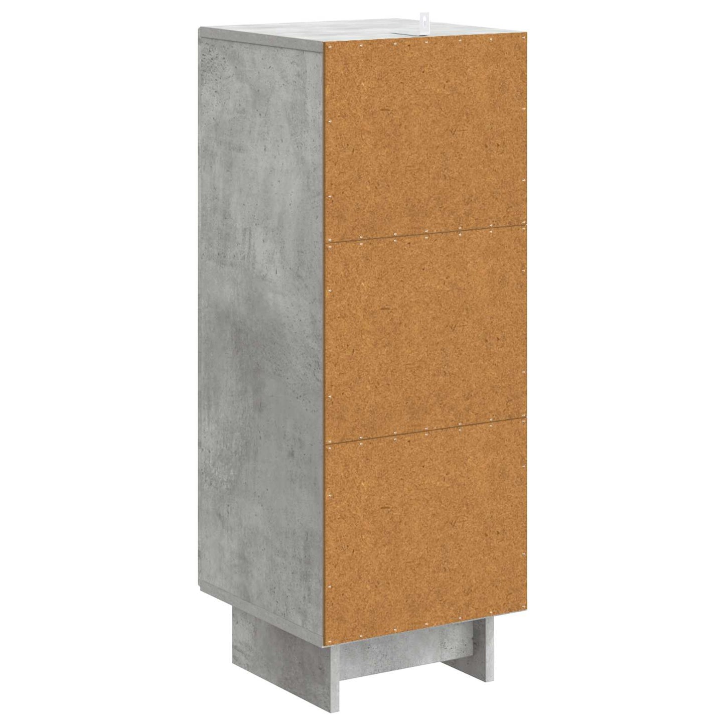 Serviesskap Betonggrå 33 x 34,5 x 90 cm Konstruert tre
