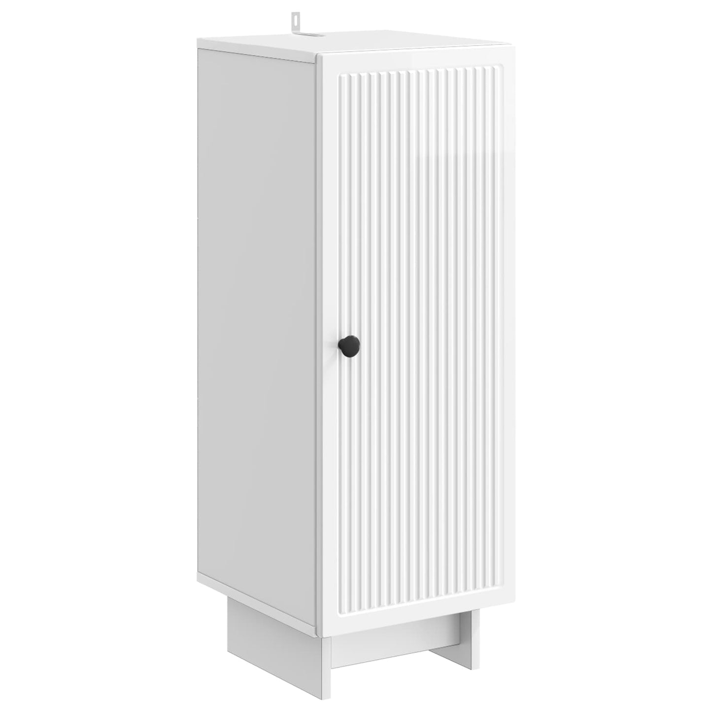 Serviesskap Høgglans hvit 33 x 34,5 x 90 cm Konstruert tre