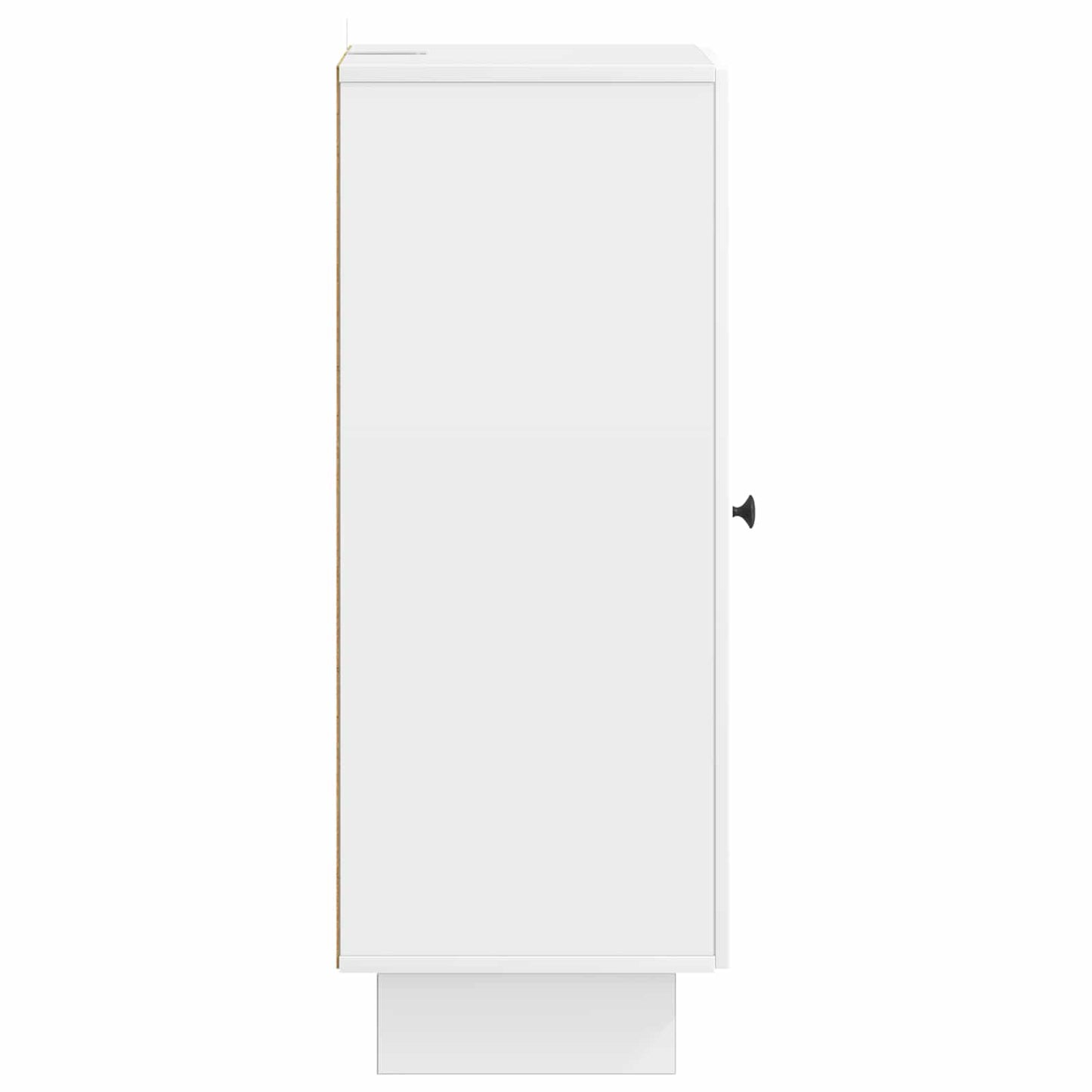 Serviesskap Høgglans hvit 33 x 34,5 x 90 cm Konstruert tre