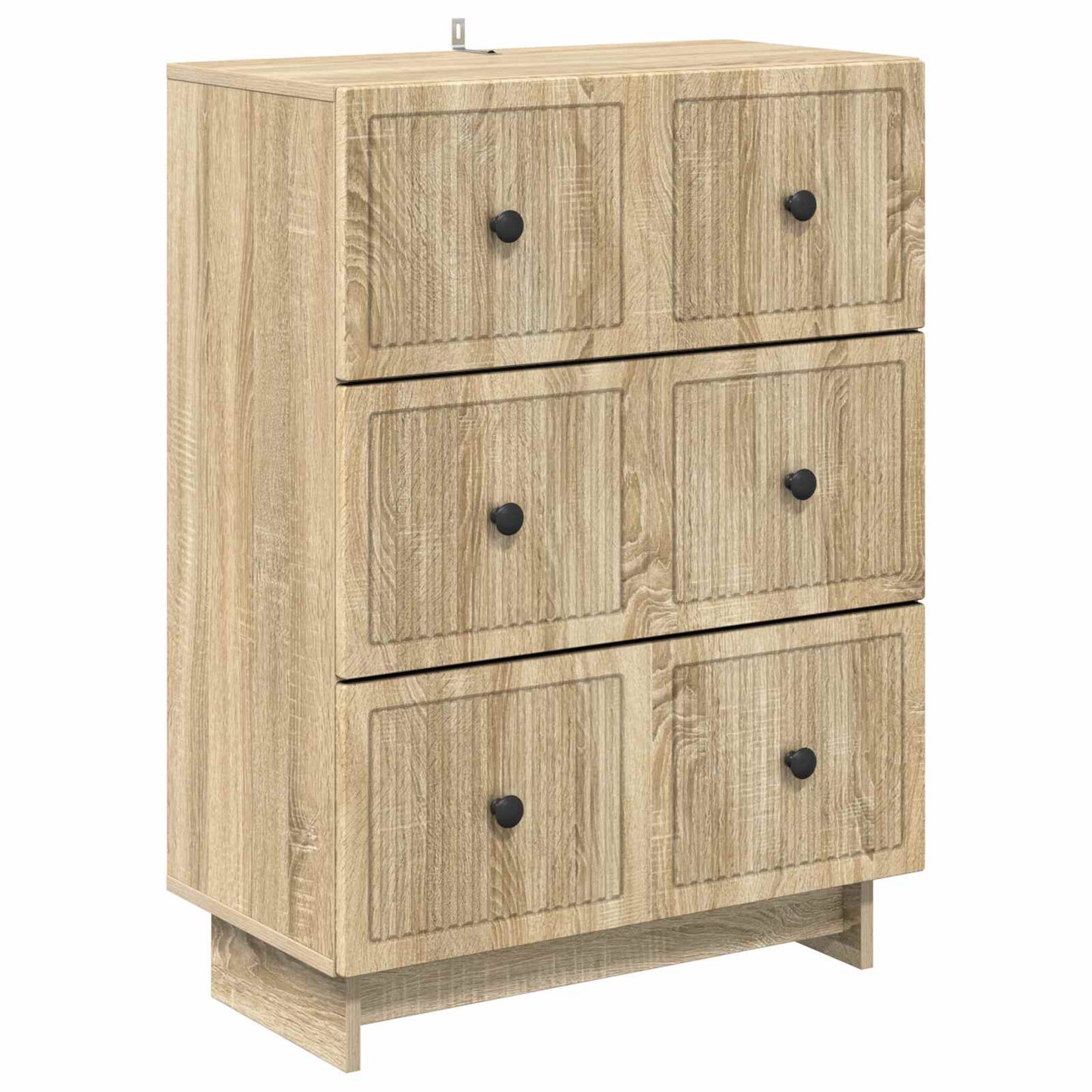 Skuffeskap Sonoma eik 66 x 34,5 x 90 cm Konstruert tre