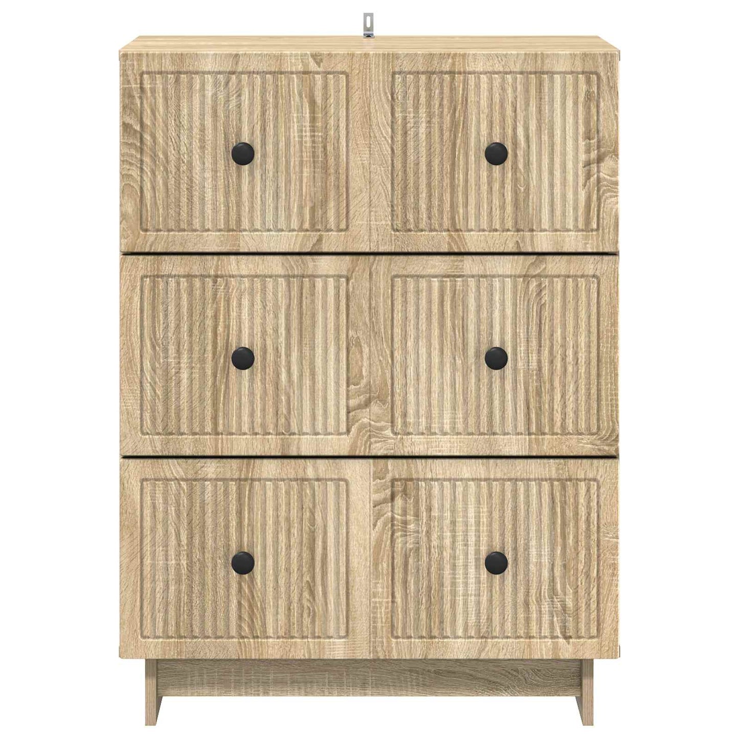 Skuffeskap Sonoma eik 66 x 34,5 x 90 cm Konstruert tre
