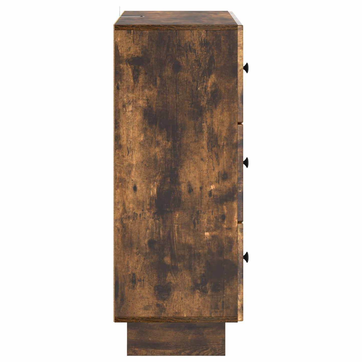 Skuffeskap Røkt Eik 66 x 34,5 x 90 cm Konstruert tre