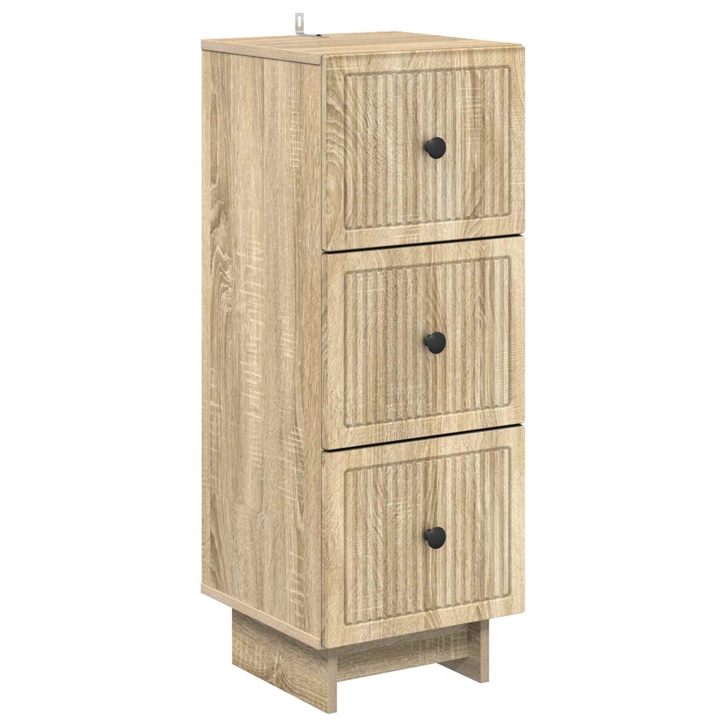 Skuffeskap Sonoma eik 33 x 34,5 x 90 cm Konstruert tre