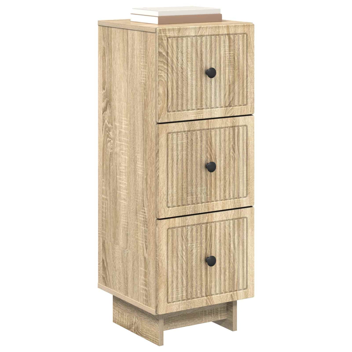Skuffeskap Sonoma eik 33 x 34,5 x 90 cm Konstruert tre