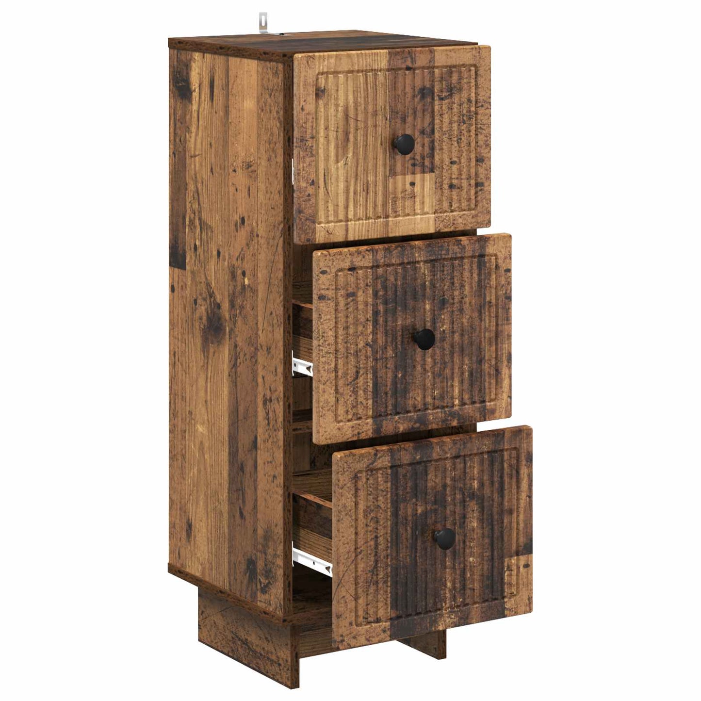 Skuffeskap Gammelt tre 33 x 34,5 x 90 cm Konstruert tre