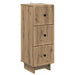 Skuffeskap 33 x 34,5 x 90 cm Konstruert tre Artisan eik