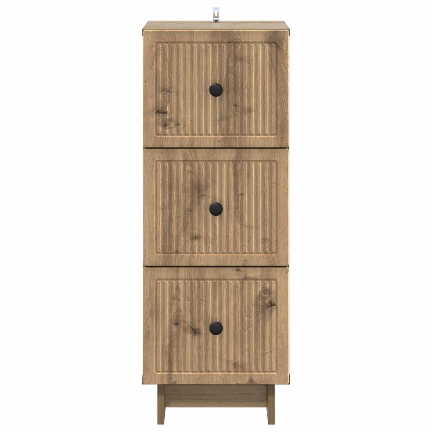 Skuffeskap 33 x 34,5 x 90 cm Konstruert tre Artisan eik