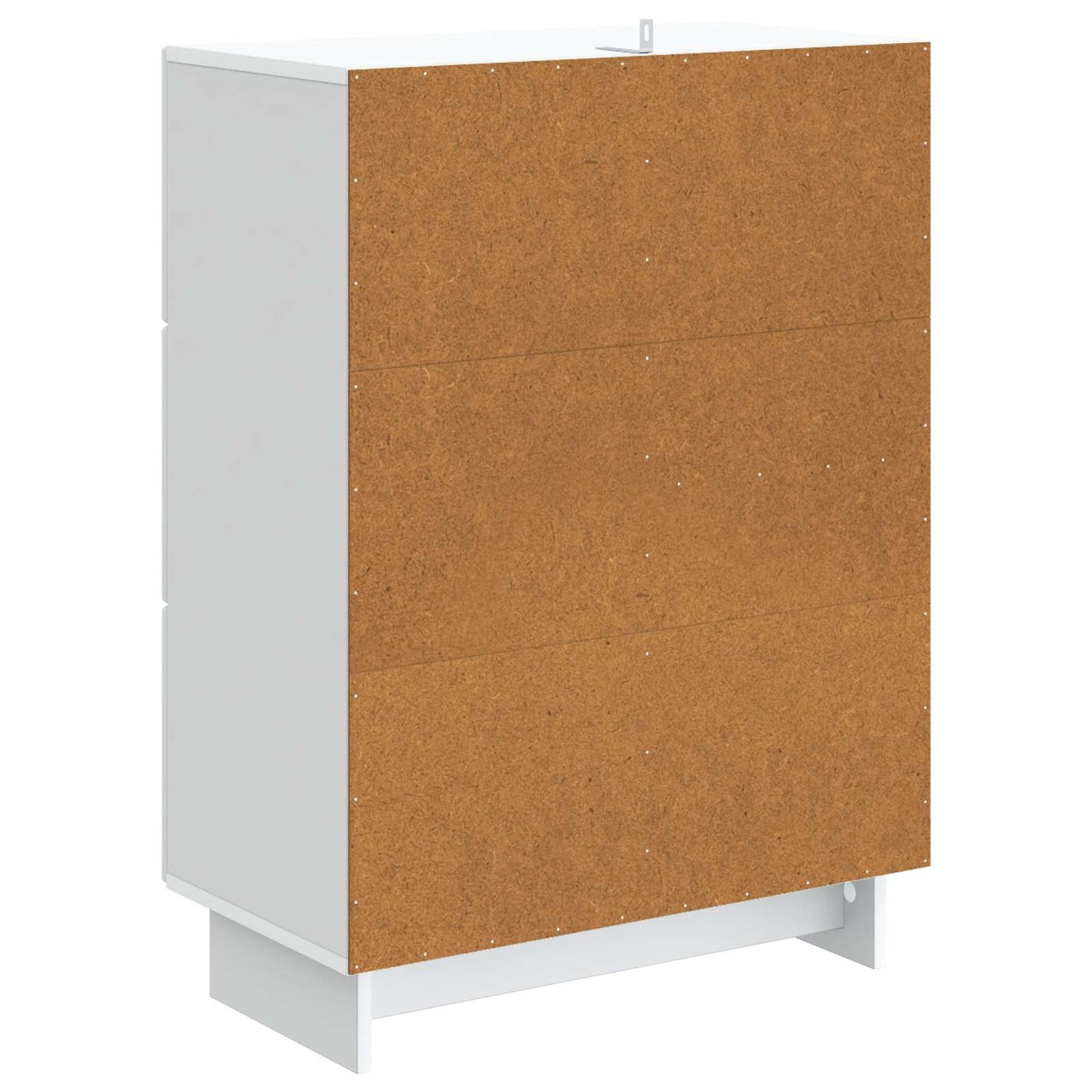 Serviesskap med skuff Hvit 66 x 34,5 x 90 cm Konstruert tre