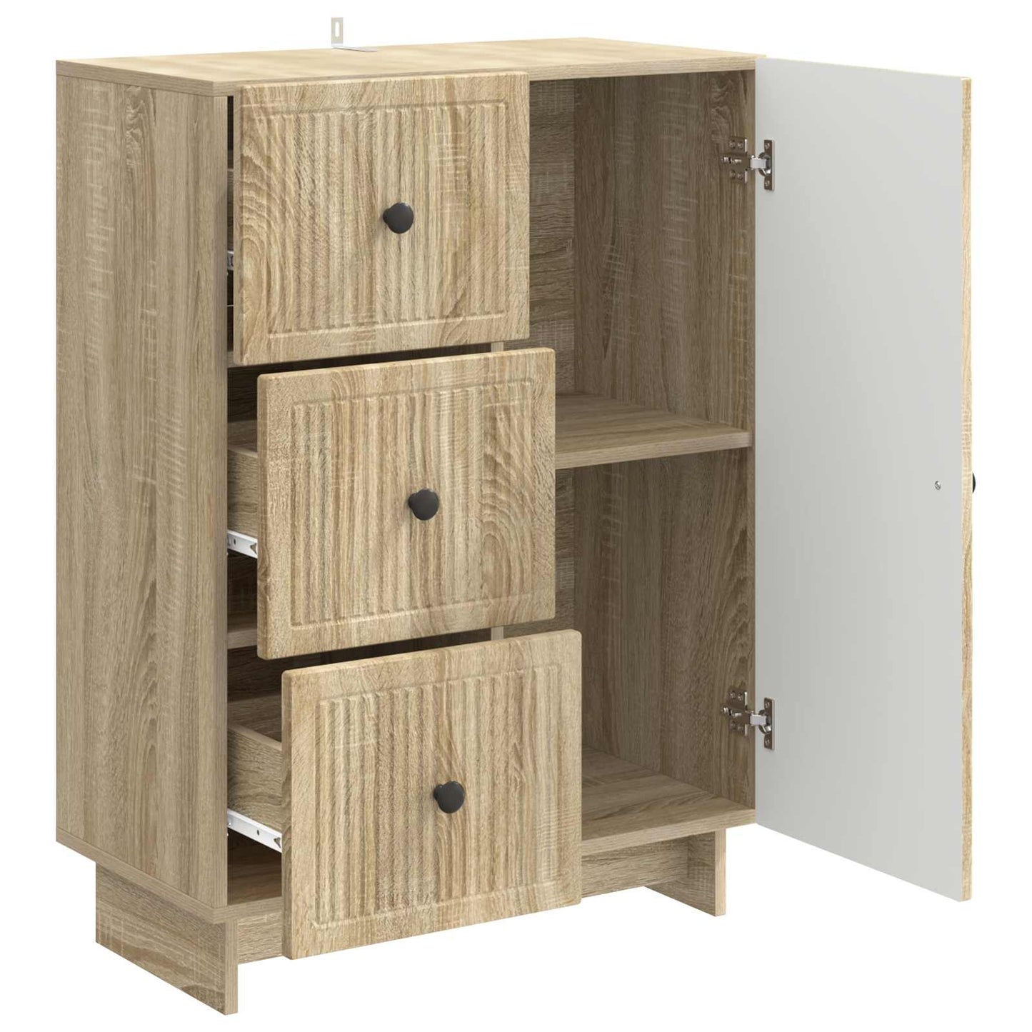 Serviesskap Sonoma eik 66 x 34,5 x 90 cm Konstruert tre