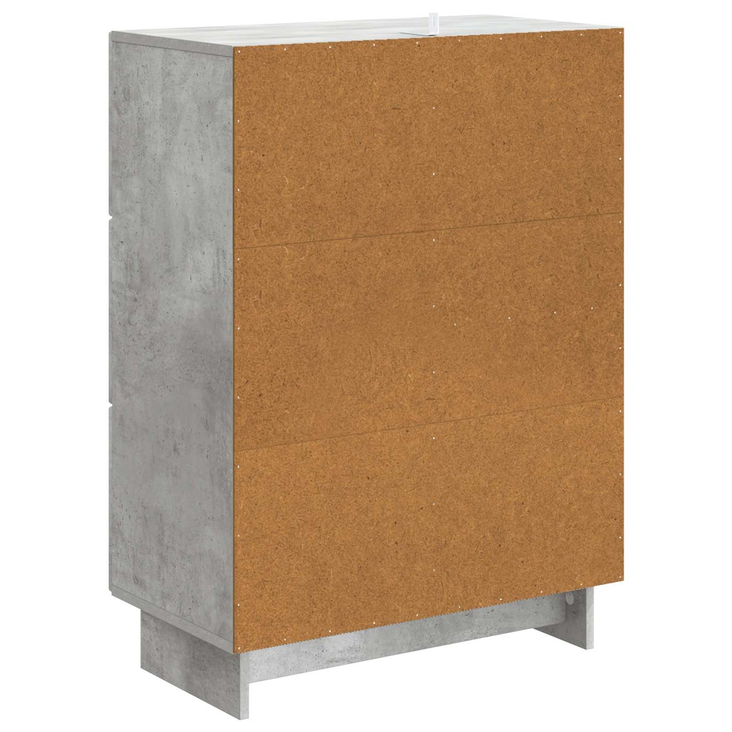 Serviesskap Betonggrå 66 x 34,5 x 90 cm Konstruert tre