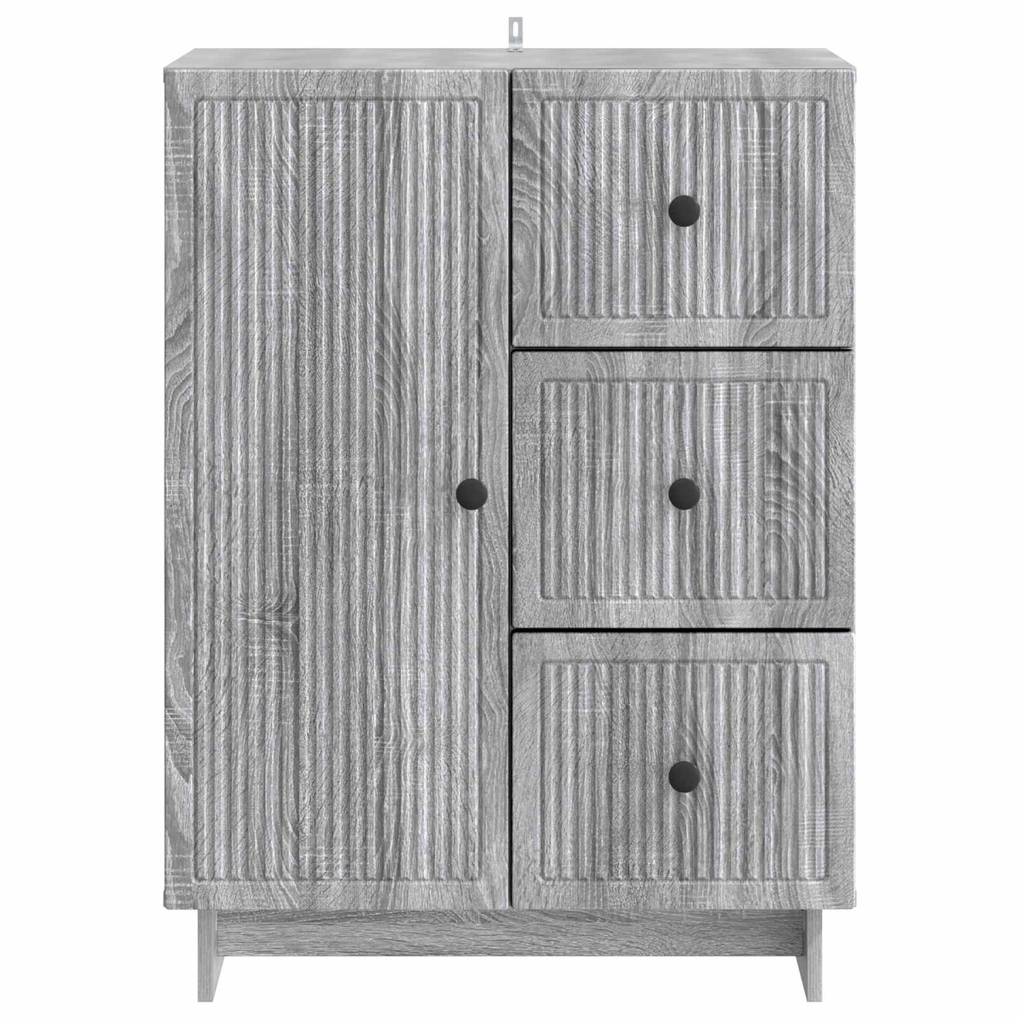 Serviesskap Grå sonoma 66 x 34,5 x 90 cm Konstruert tre