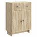 Serviesskap Sonoma eik 66 x 34,5 x 90 cm Konstruert tre