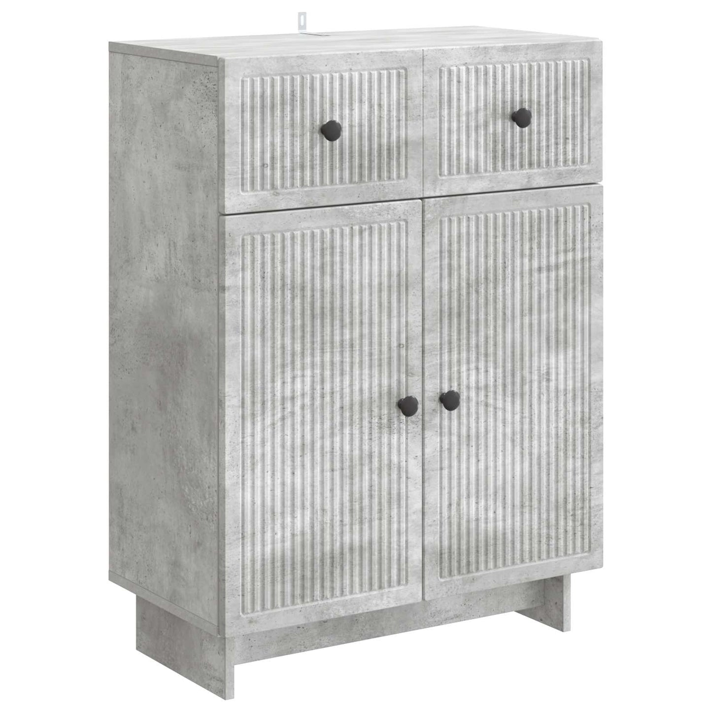 Serviesskap Betonggrå 66 x 34,5 x 90 cm Konstruert tre