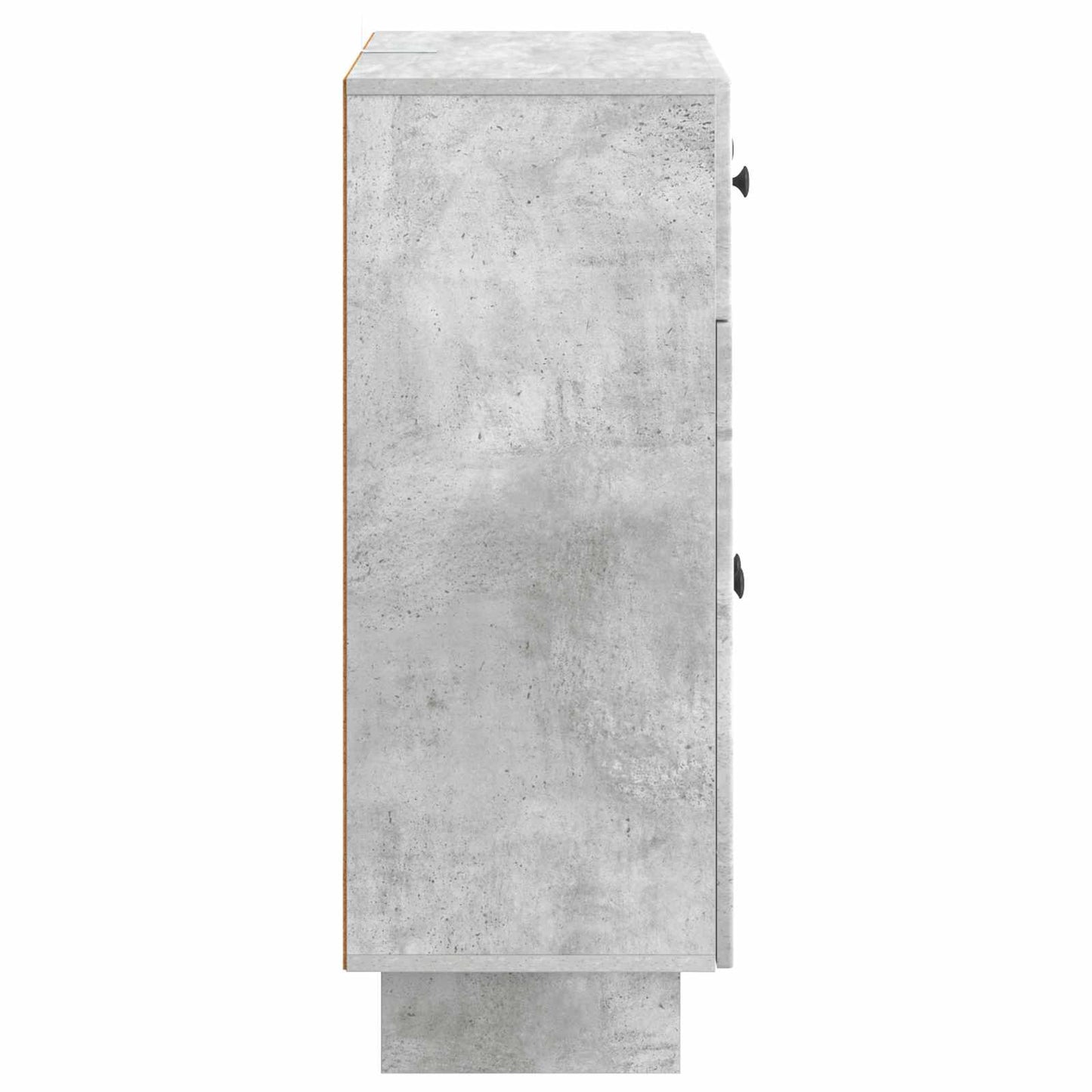 Serviesskap Betonggrå 66 x 34,5 x 90 cm Konstruert tre