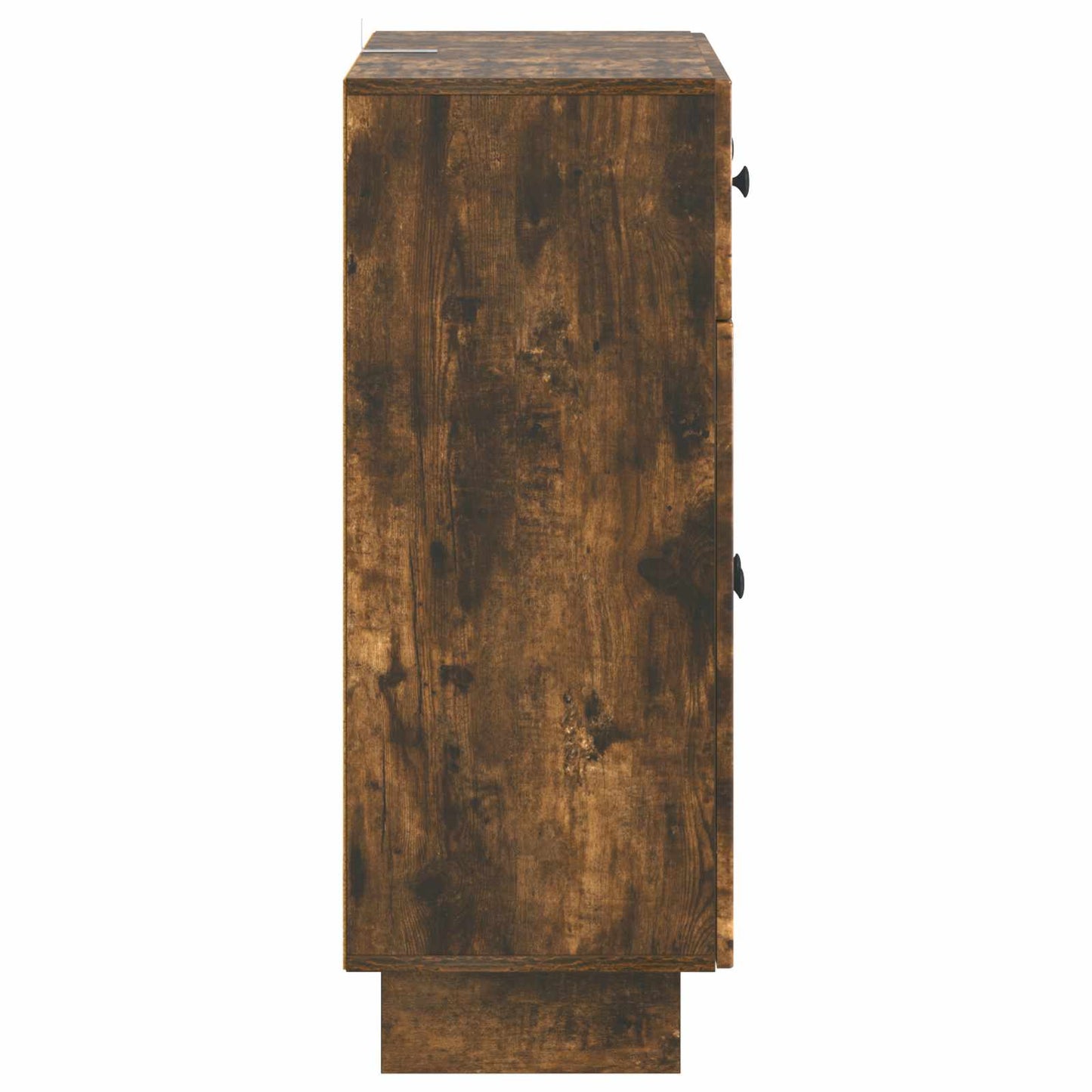 Serviesskap med skuff Røkt Eik 66 x 34,5 x 90 cm Konstruert tre