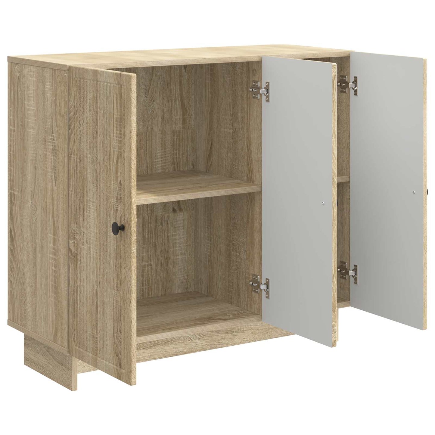 Serviesskap Sonoma eik 89 x 34,5 x 80 cm Konstruert tre