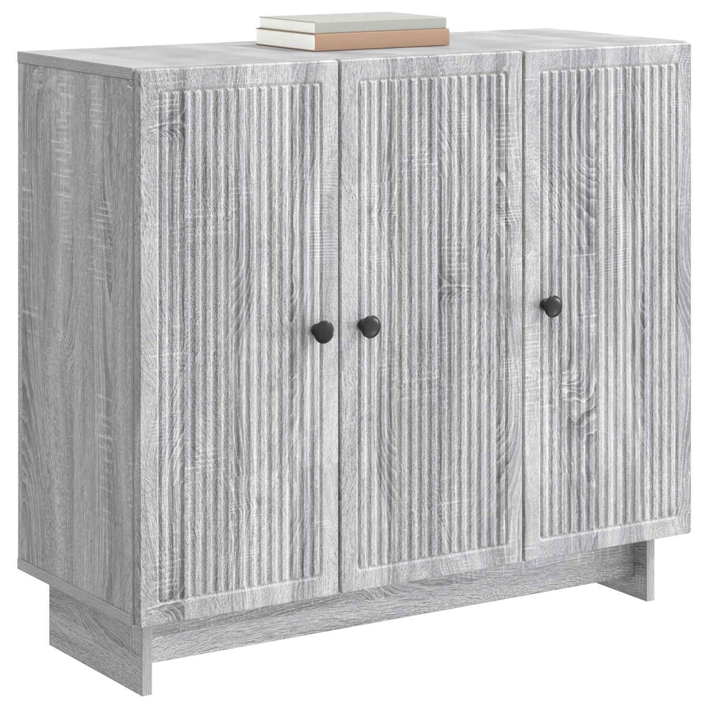 Serviesskap Grå sonoma 89 x 34,5 x 80 cm Konstruert tre