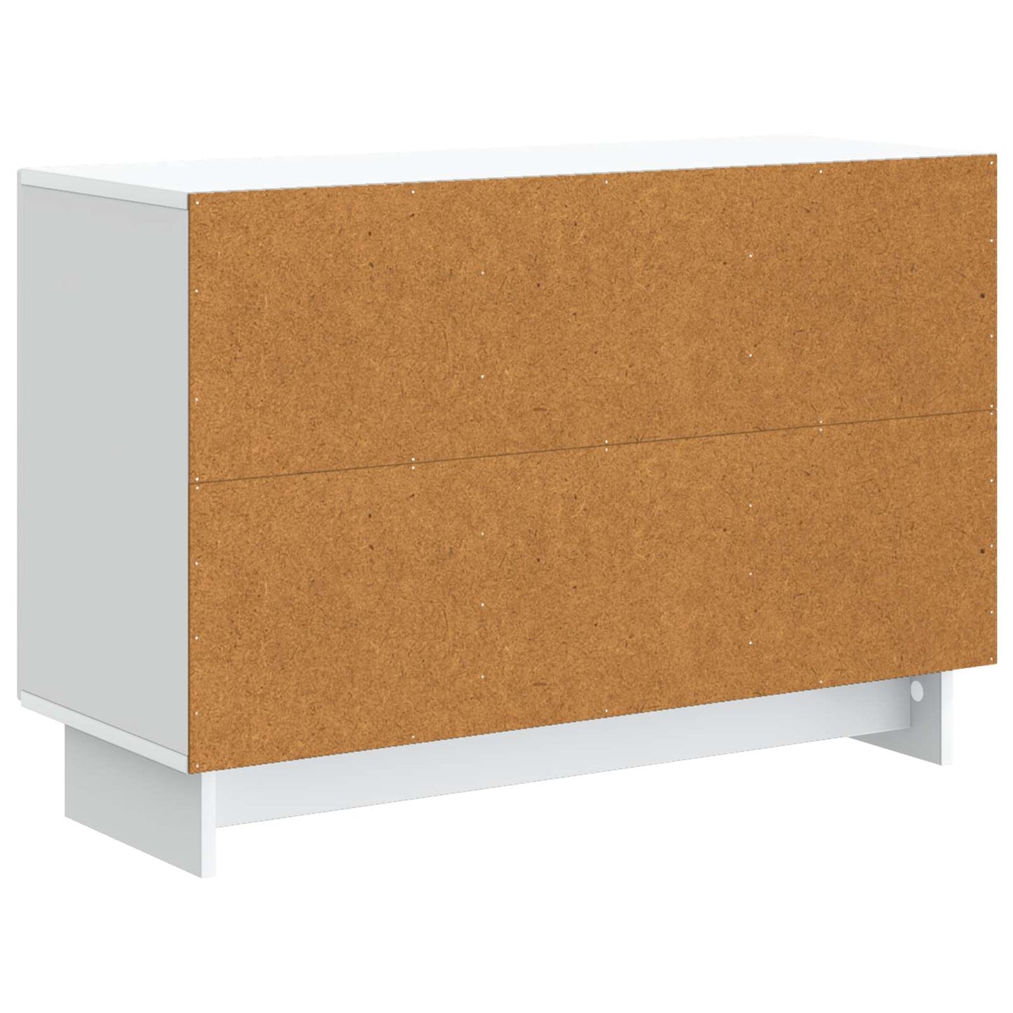 Serviesskap med skuff Hvit 89 x 34,5 x 60 cm Konstruert tre