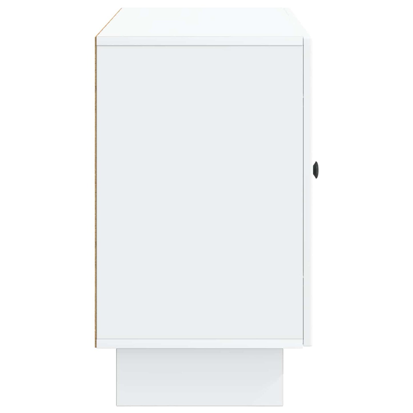 Serviesskap med skuff Hvit 89 x 34,5 x 60 cm Konstruert tre