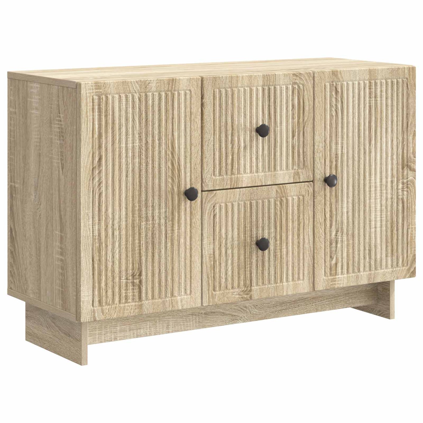 Serviesskap Sonoma eik 89 x 34,5 x 60 cm Konstruert tre