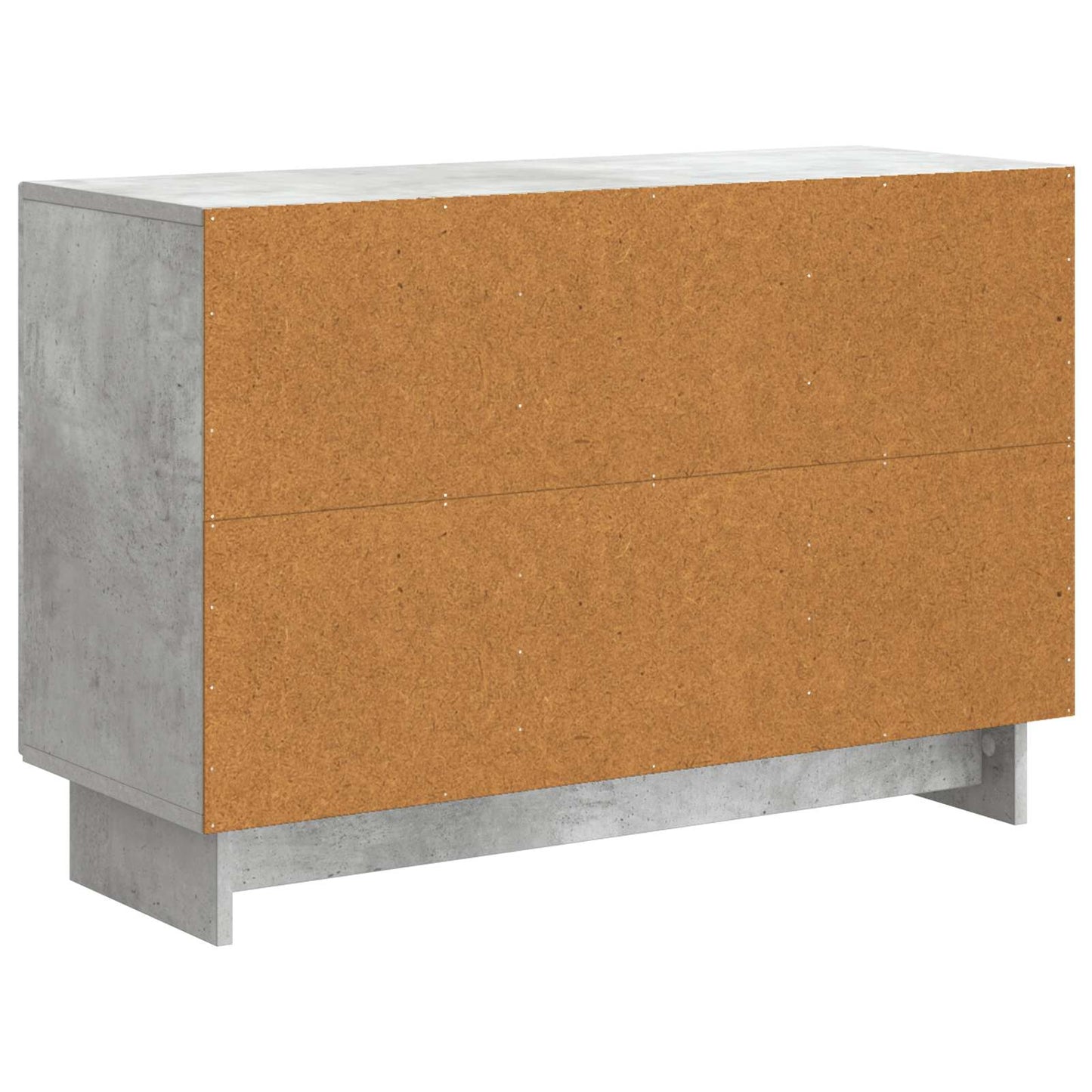 Serviesskap Betonggrå 89 x 34,5 x 60 cm Konstruert tre