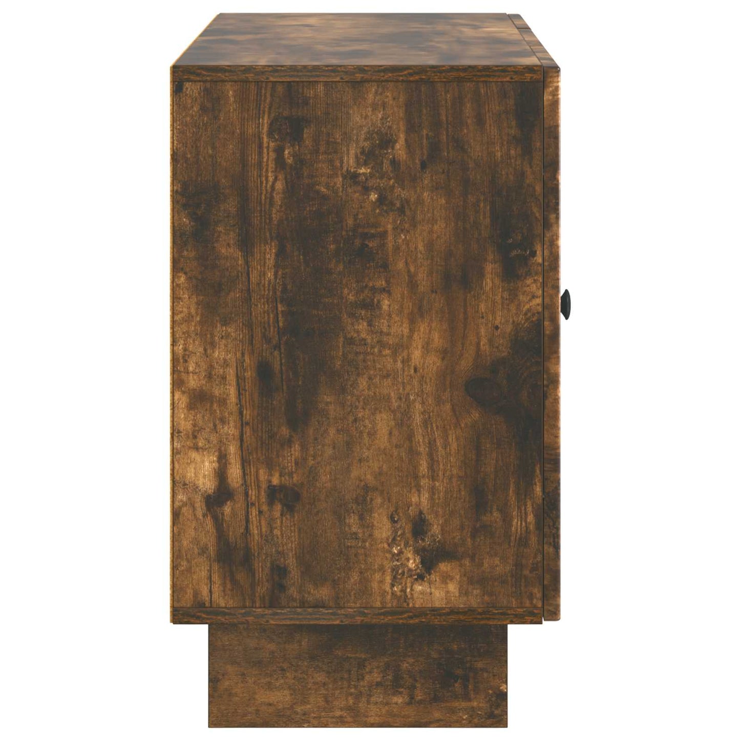 Serviesskap med skuff Røkt Eik 89 x 34,5 x 60 cm Konstruert tre