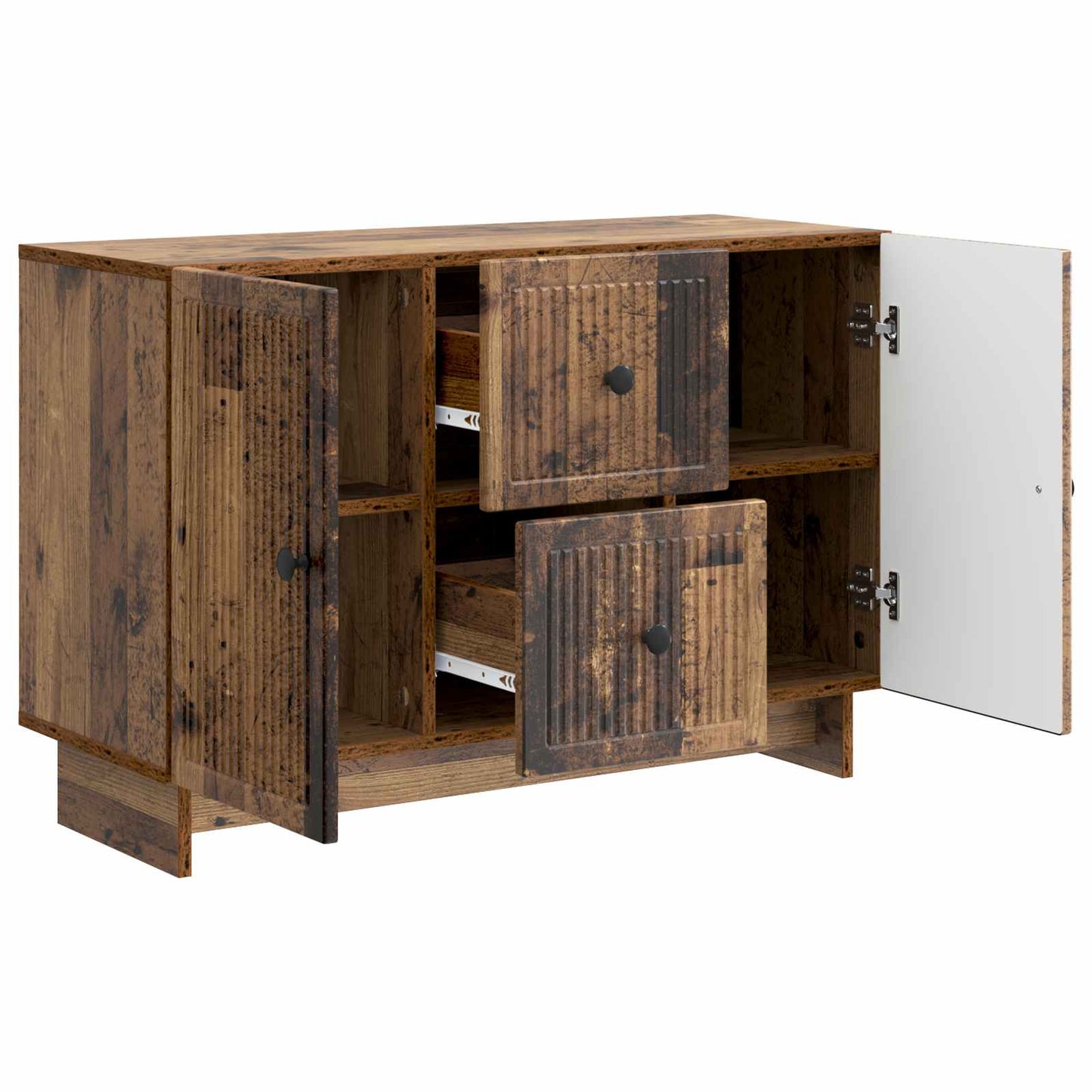 Serviesskap Gammelt tre 89 x 34,5 x 60 cm Konstruert tre