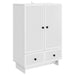Serviesskap Hvit 66 x 34,5 x 95 cm Konstruert tre