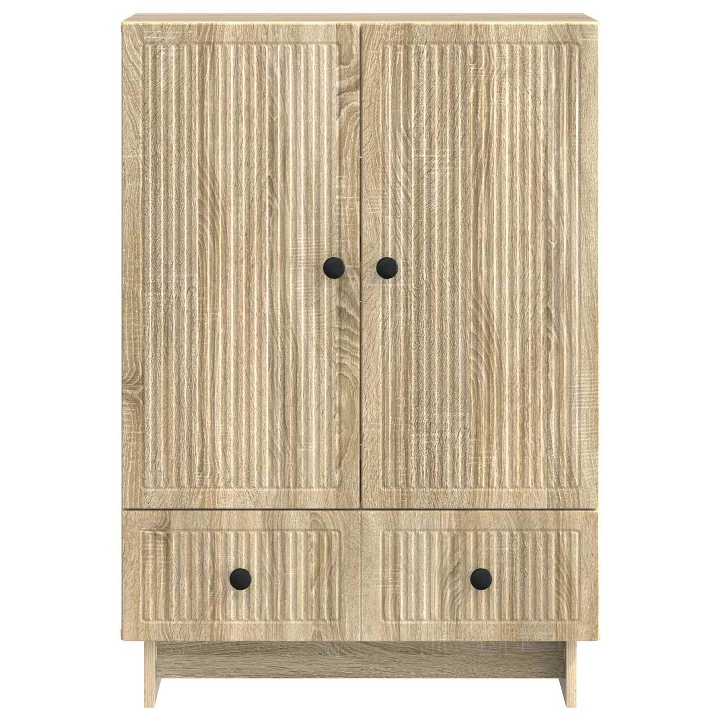Serviesskap Sonoma eik 66 x 34,5 x 95 cm Konstruert tre