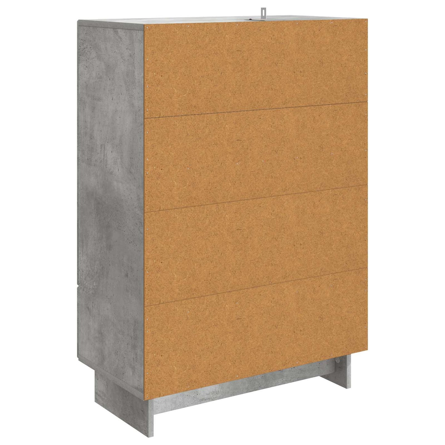 Serviesskap BetongGrå 66 x 34,5 x 95 cm Konstruert tre