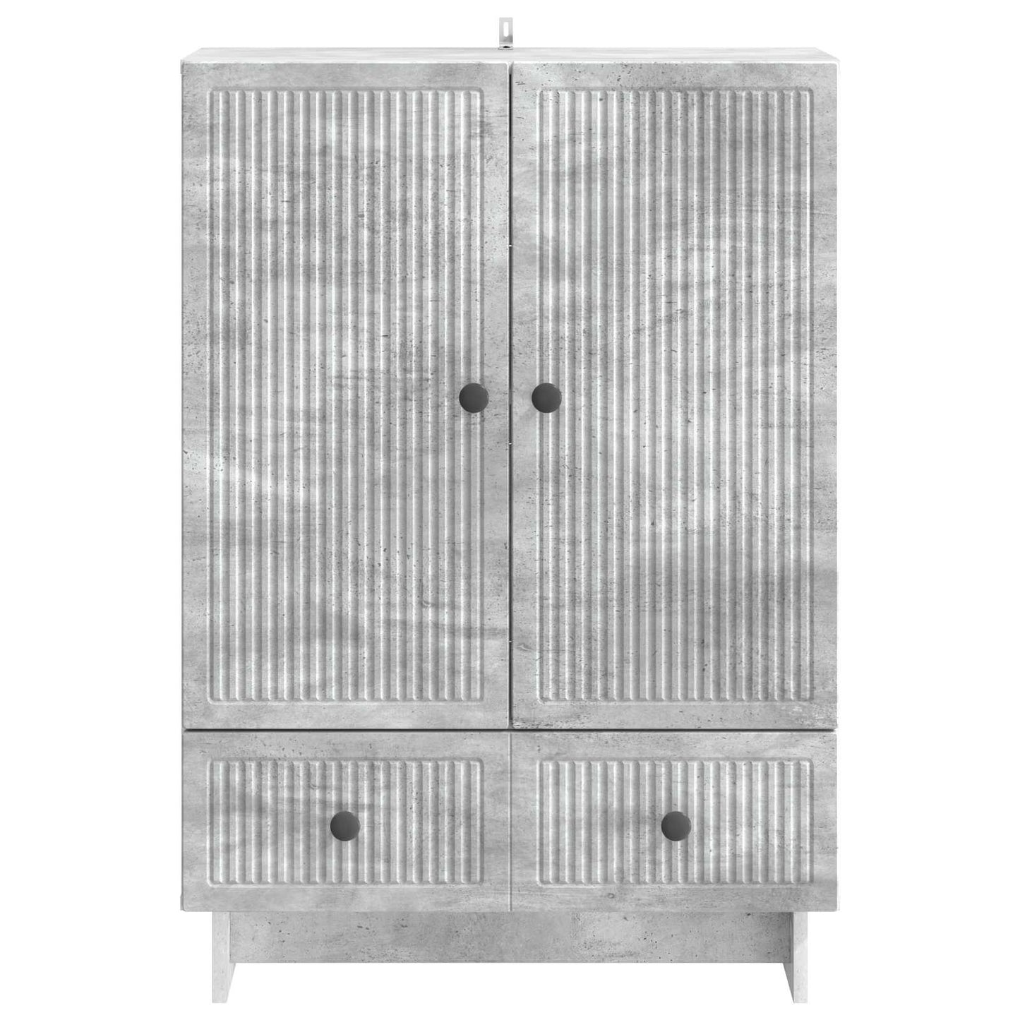 Serviesskap BetongGrå 66 x 34,5 x 95 cm Konstruert tre