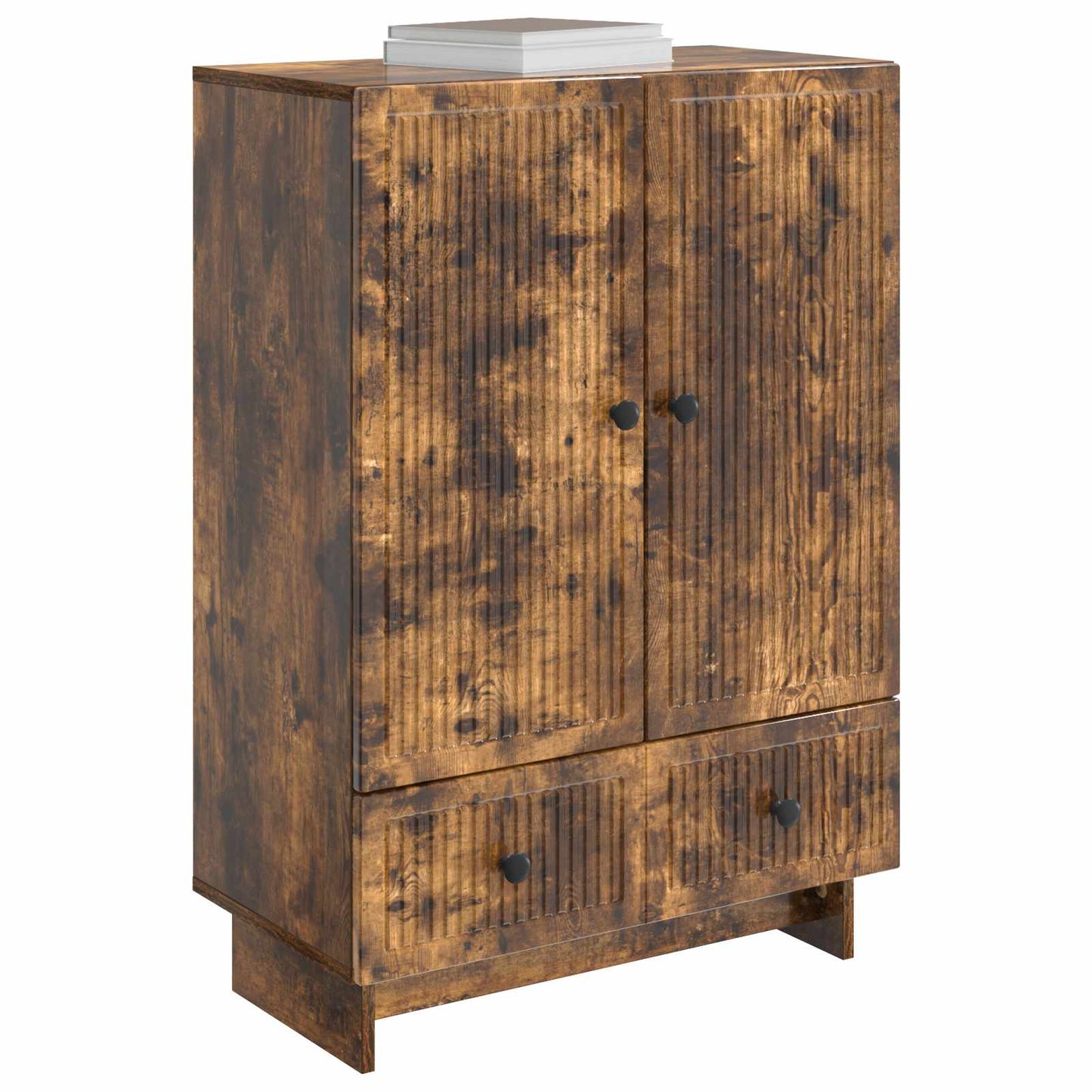 Serviesskap Røkt Eik 66 x 34,5 x 95 cm Konstruert tre