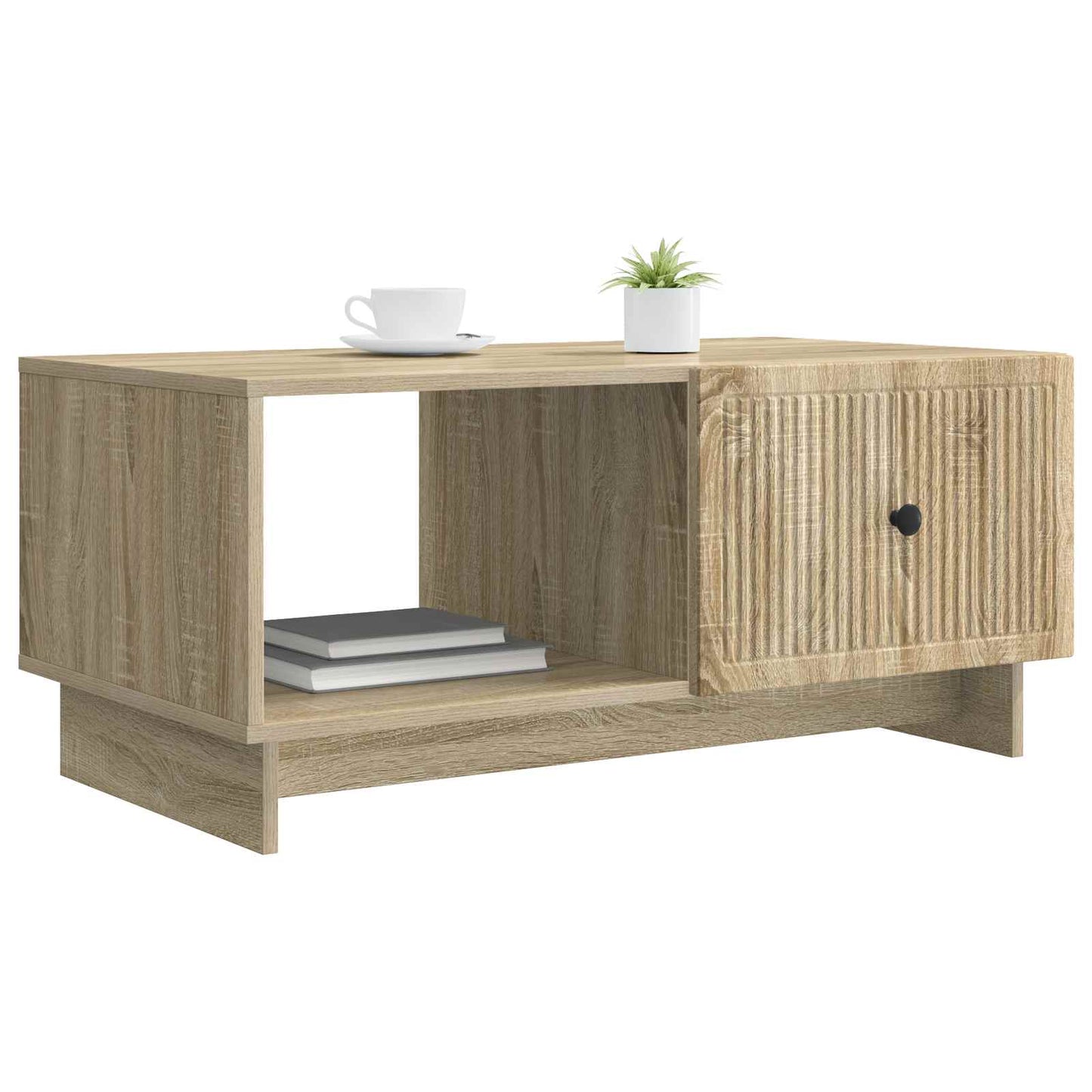 Kaffebord Sonoma eik 90 x 50 x 40 cm Konstruert tre