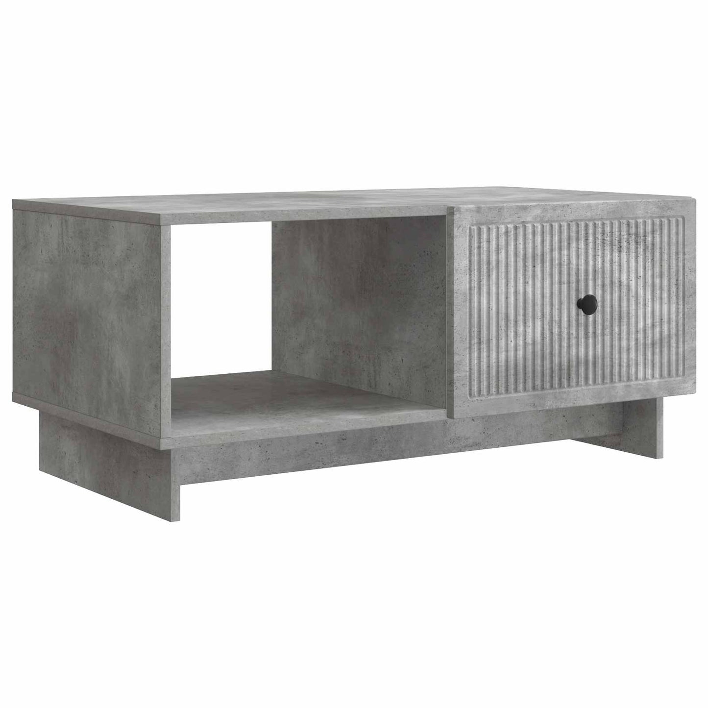 Kaffebord Betonggrå 90 x 50 x 40 cm Konstruert tre