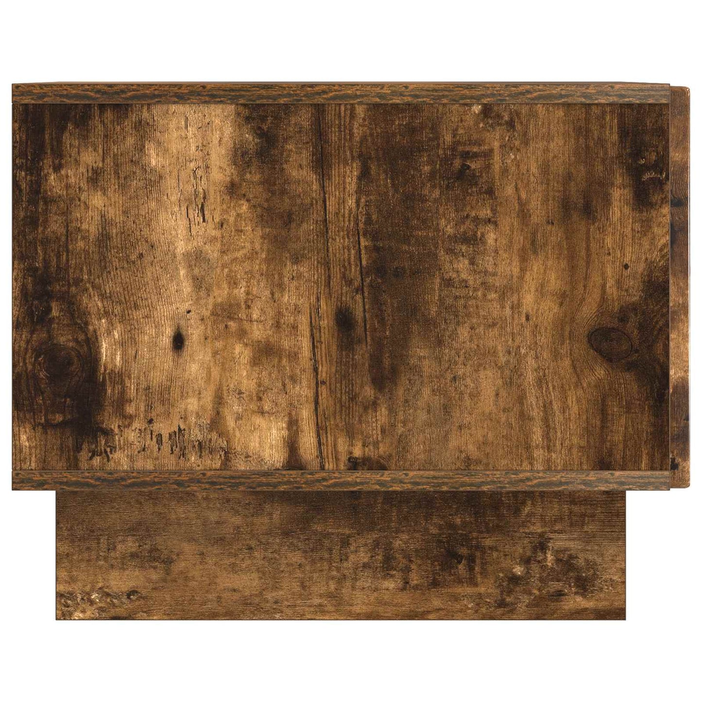 Kaffebord med skuff Røkt Eik 49 x 50 x 40 cm Konstruert tre
