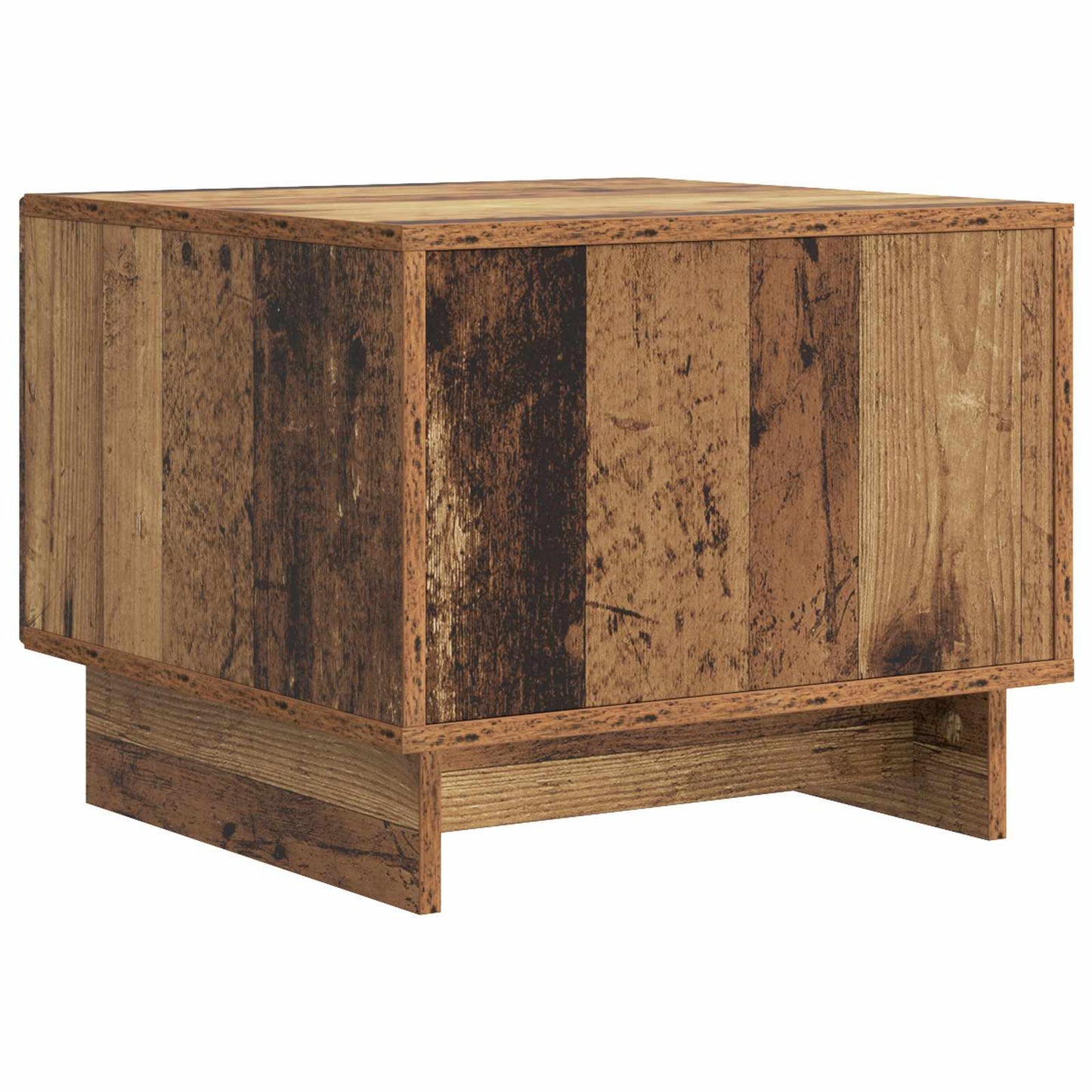 Kaffebord med skuff Gammelt tre 49 x 50 x 40 cm Konstruert tre