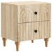 Nattbordskap Sonoma eik 43 x 34,5 x 48 cm Konstruert tre