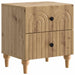 Nattbordskap Artisan eik 43 x 34,5 x 48 cm Konstruert tre