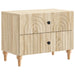 Nattbordskap Sonoma eik 62 x 34,5 x 48 cm Konstruert tre