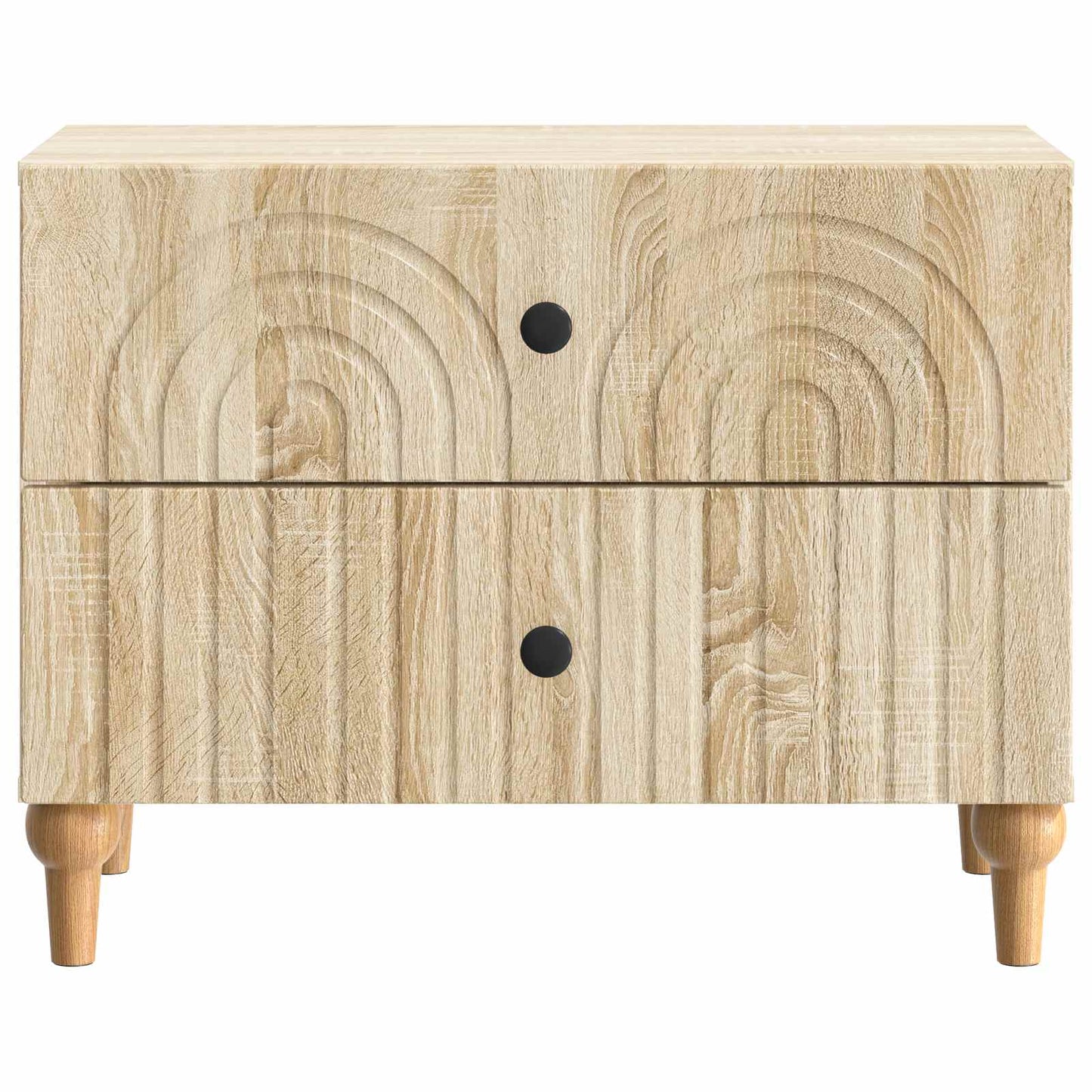 Nattbordskap Sonoma eik 62 x 34,5 x 48 cm Konstruert tre