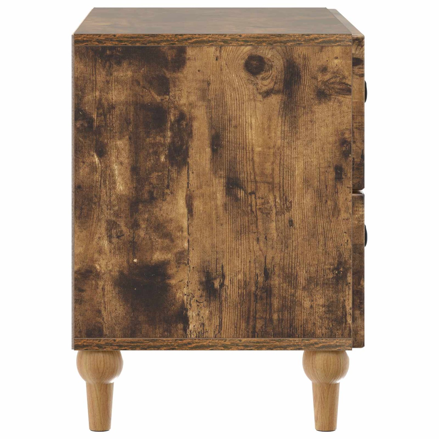 Nattbordskap Røkt Eik 62 x 34,5 x 48 cm Konstruert tre