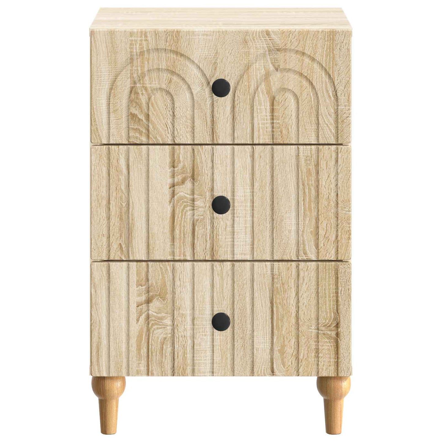 Nattbordskap Sonoma eik 43x 41 x 66,5 cm Konstruert tre