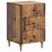 Nattbordskap Gammelt tre 43x 41 x 66,5 cm Konstruert tre