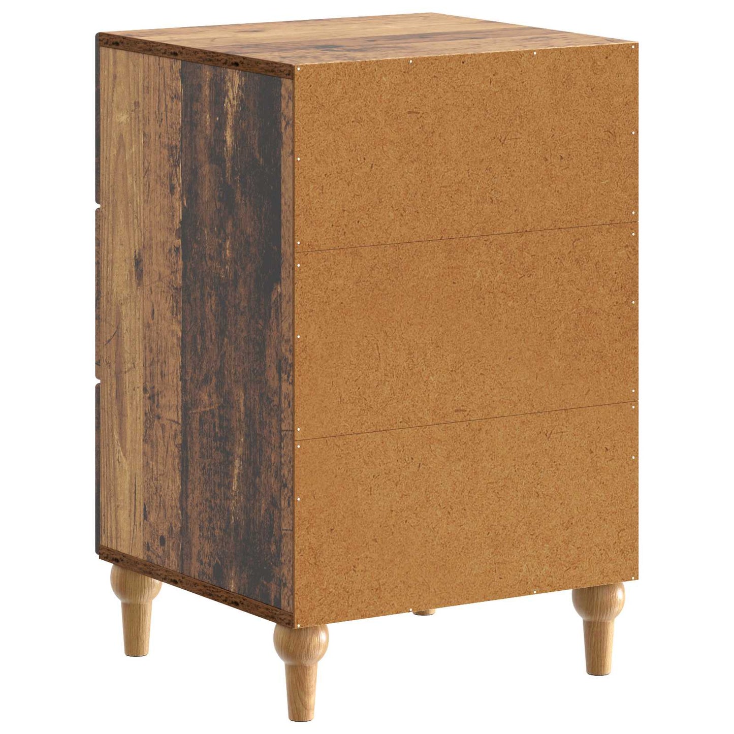 Nattbordskap Gammelt tre 43x 41 x 66,5 cm Konstruert tre