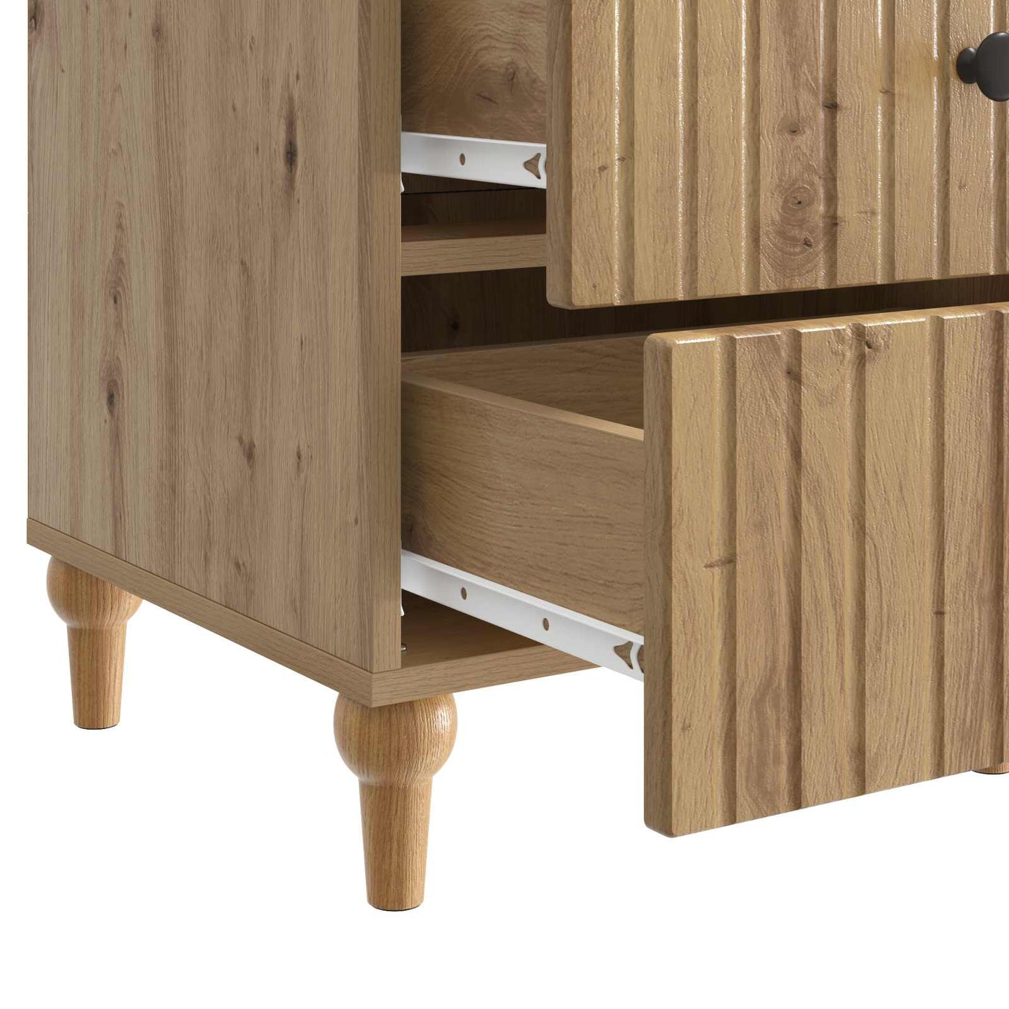 Nattbordskap Artisan eik 43x 41 x 66,5 cm Konstruert tre